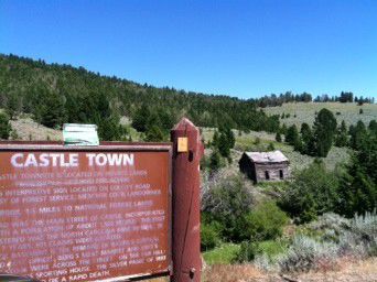 Old mining town